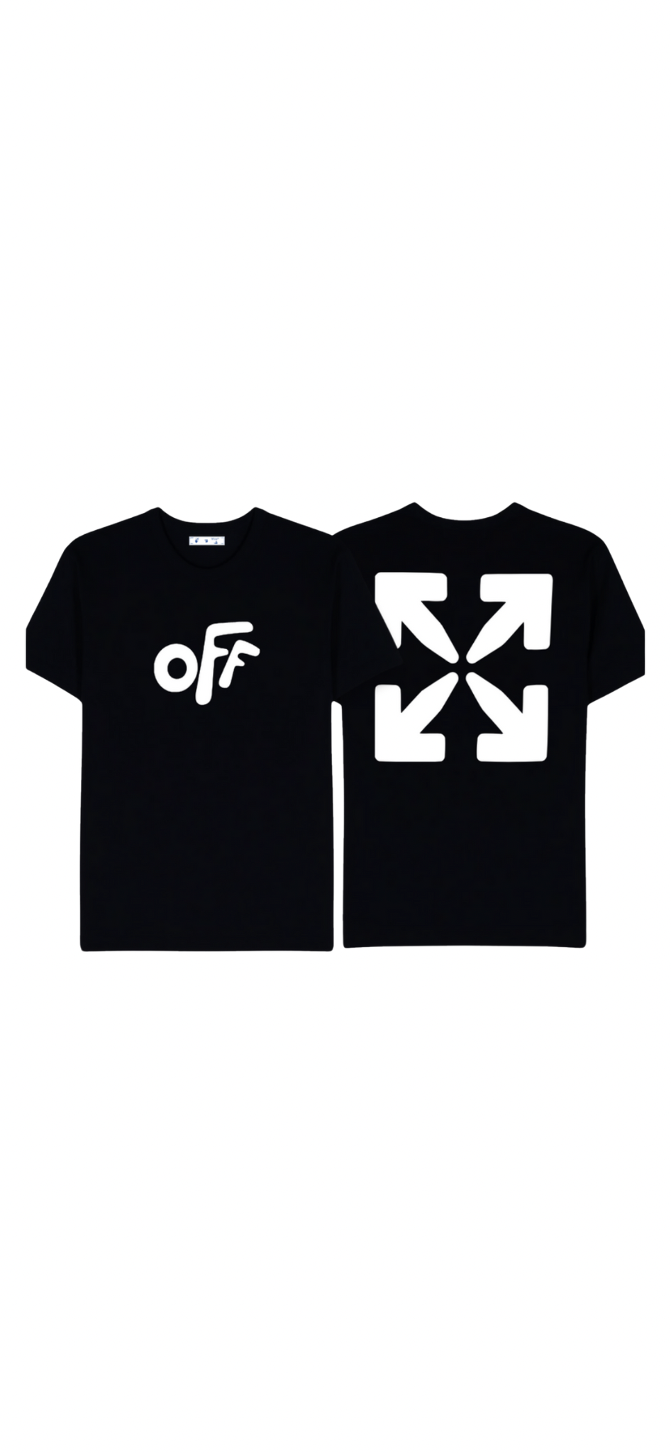 Playera Off White Regular fit