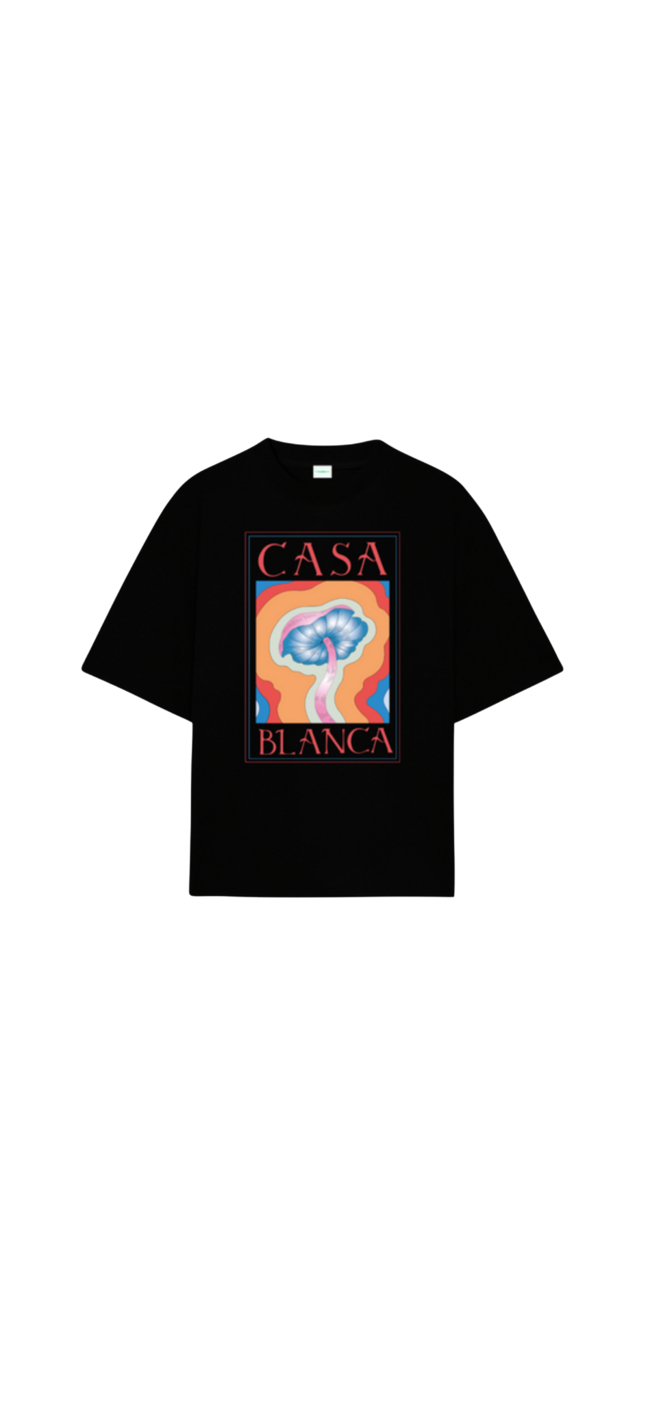 Playera Oversized Casa Blanca