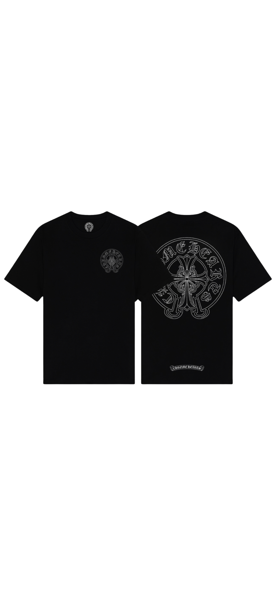Playera Oversized Chrome Hearts