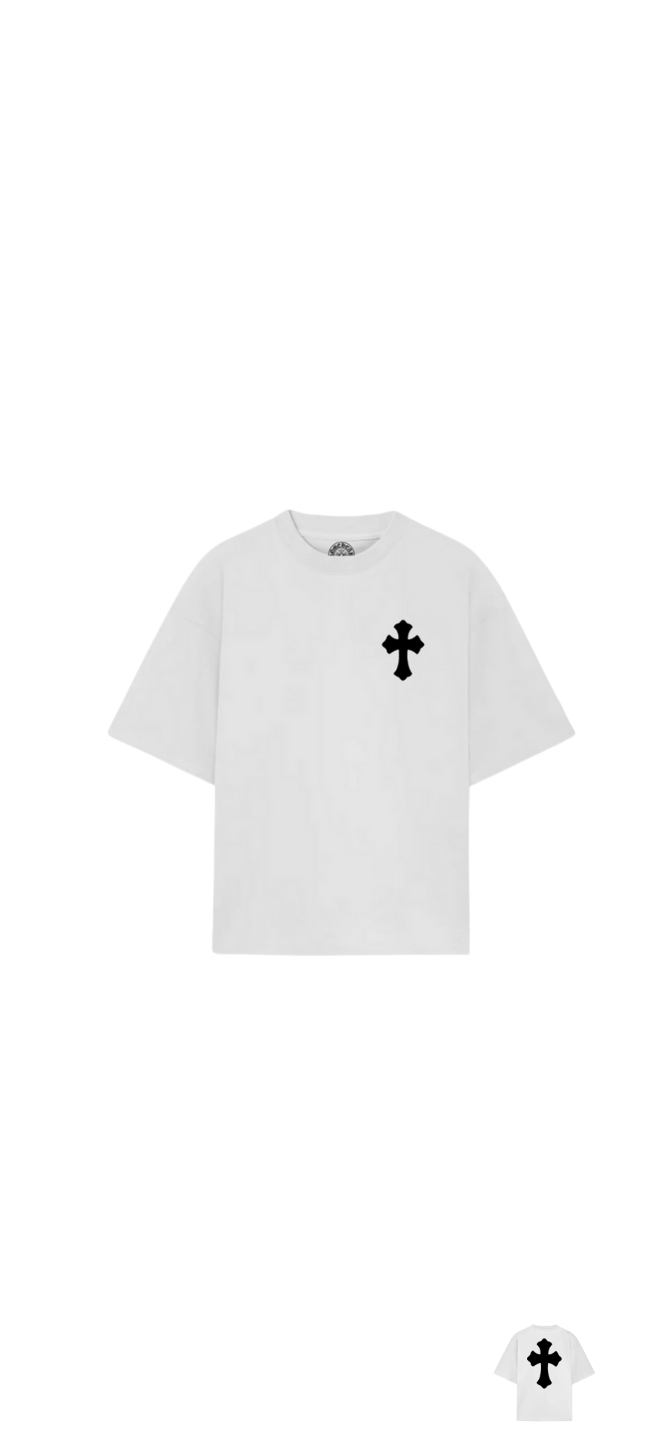 Playera Chrome Hearts Oversized