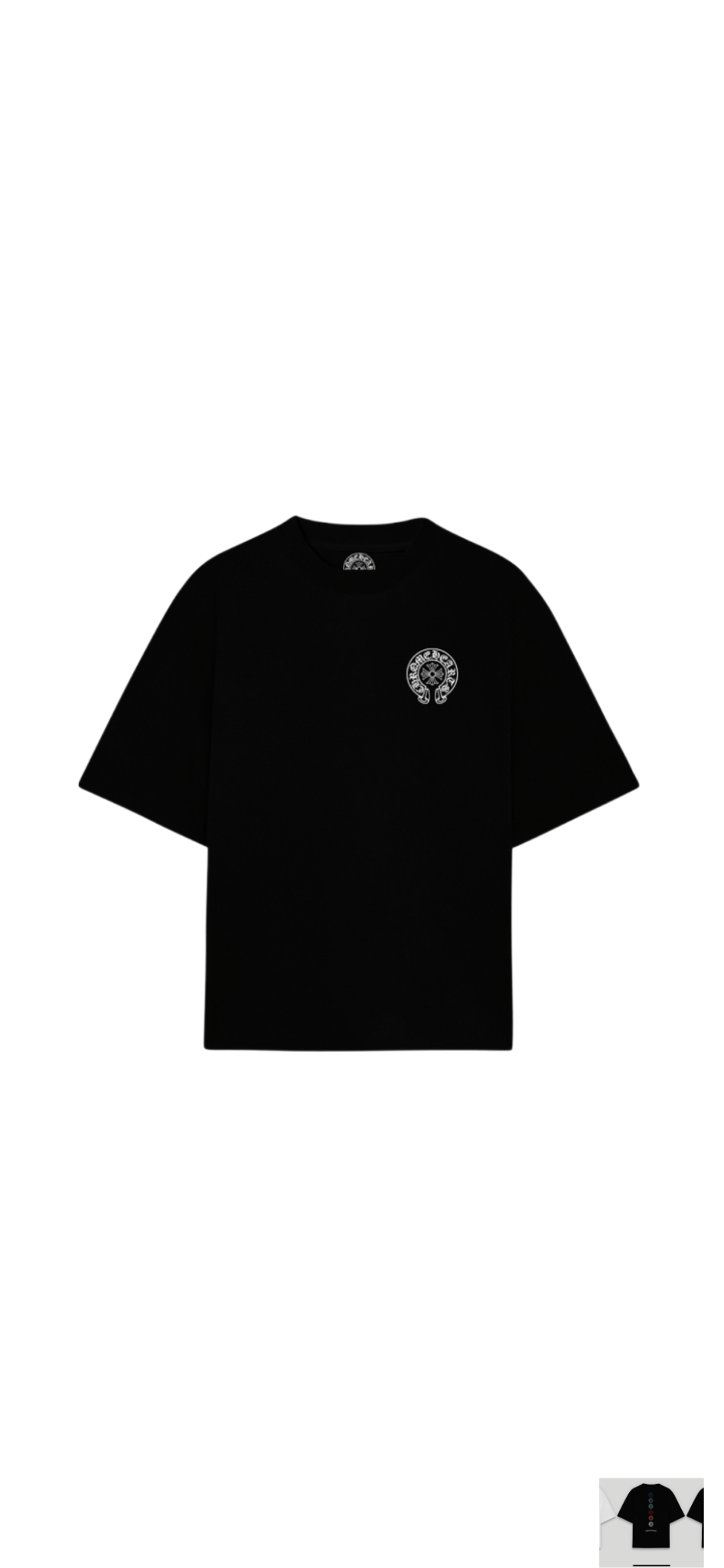 Playera Chrome Hearts Oversized