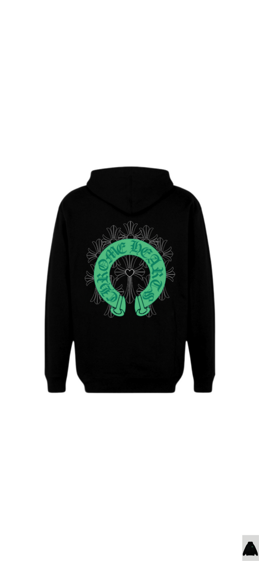 Sudadera de cierre Chrome Hearts