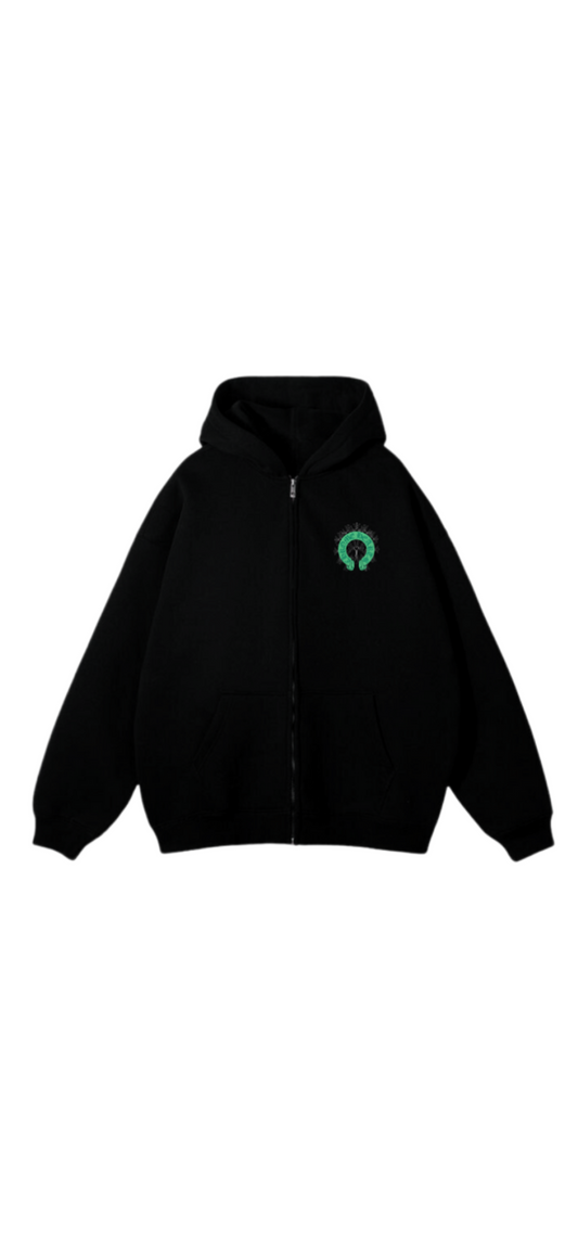 Sudadera de cierre Chrome Hearts