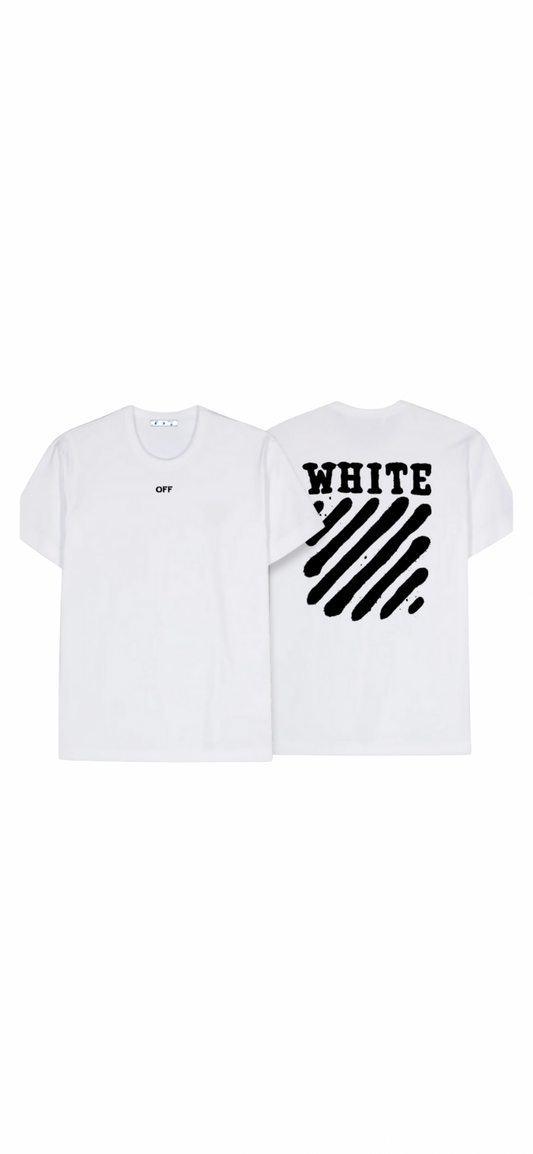 Playera Off White Regular Fit