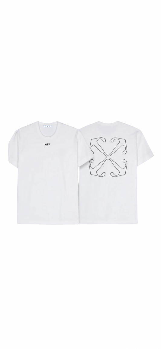 Playera Regular Fit Off White