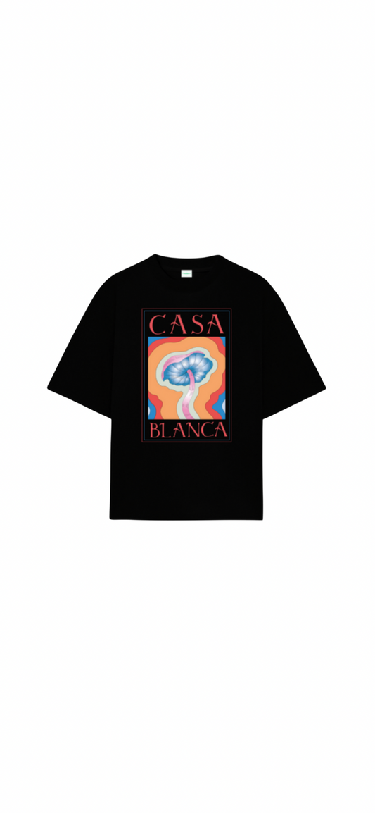 Playera Oversized Casa Blanca