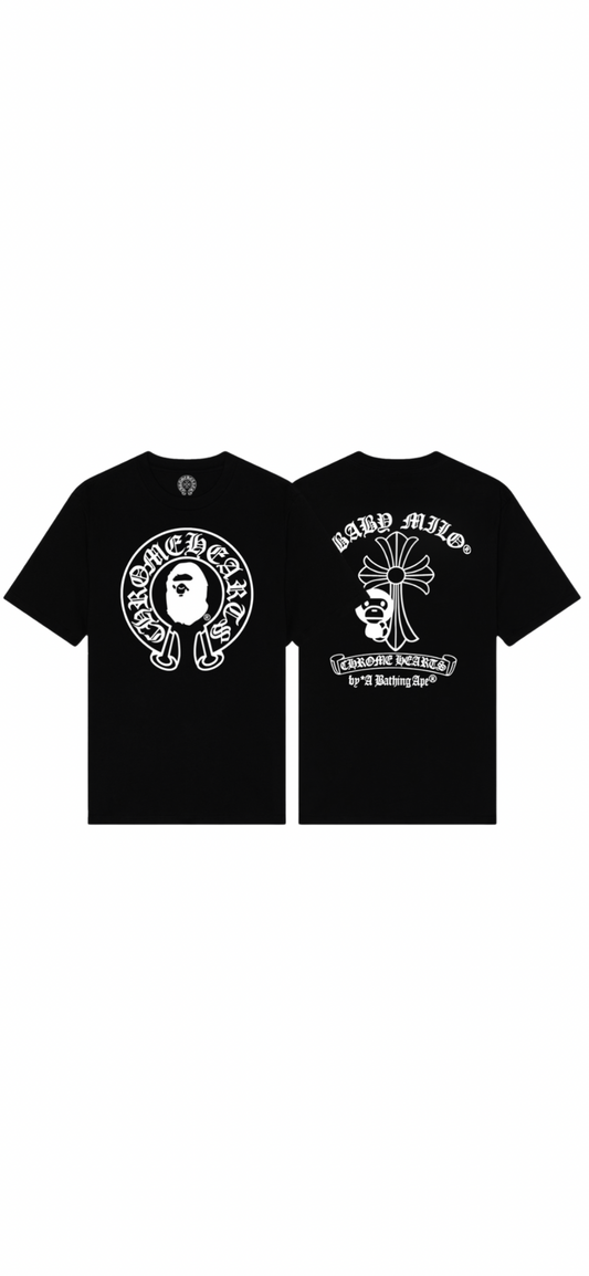 Playera Oversized Chrome Hearts